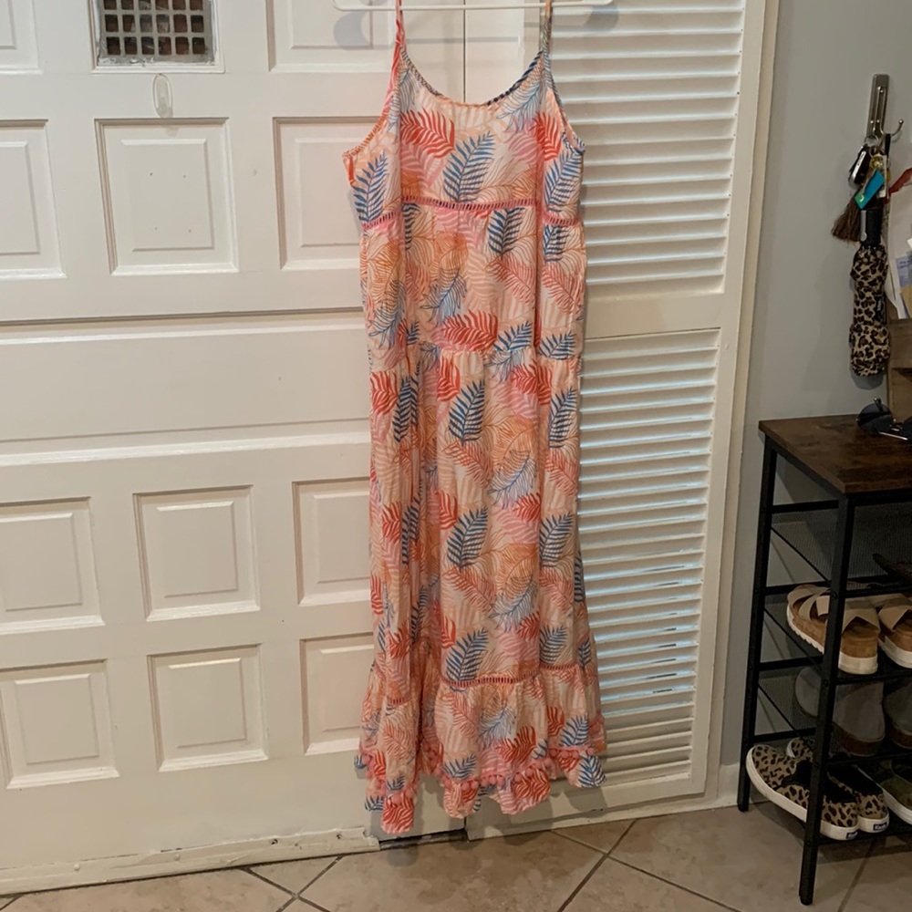 Wonderful lounging dress or swimsuit cover-up